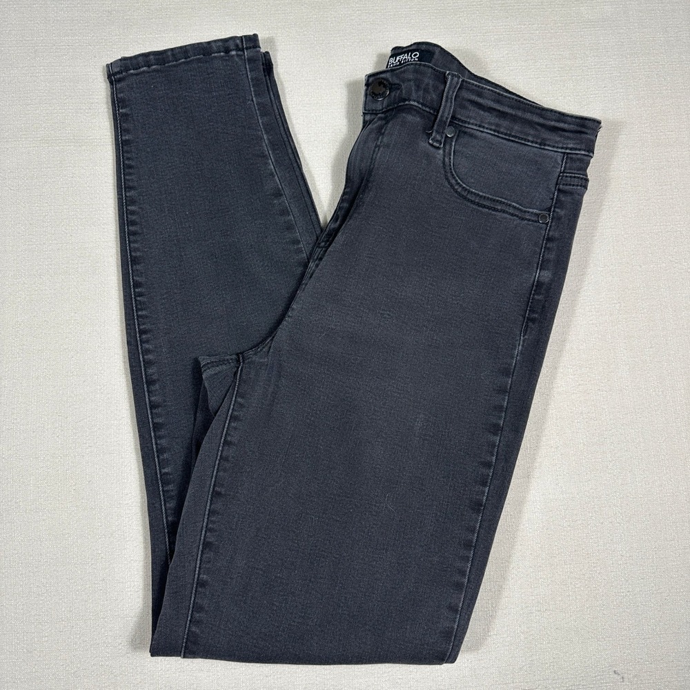 Buffalo Mollie Skinny Jeans Womens 8/29 Grey Excellent High Rise Stretch